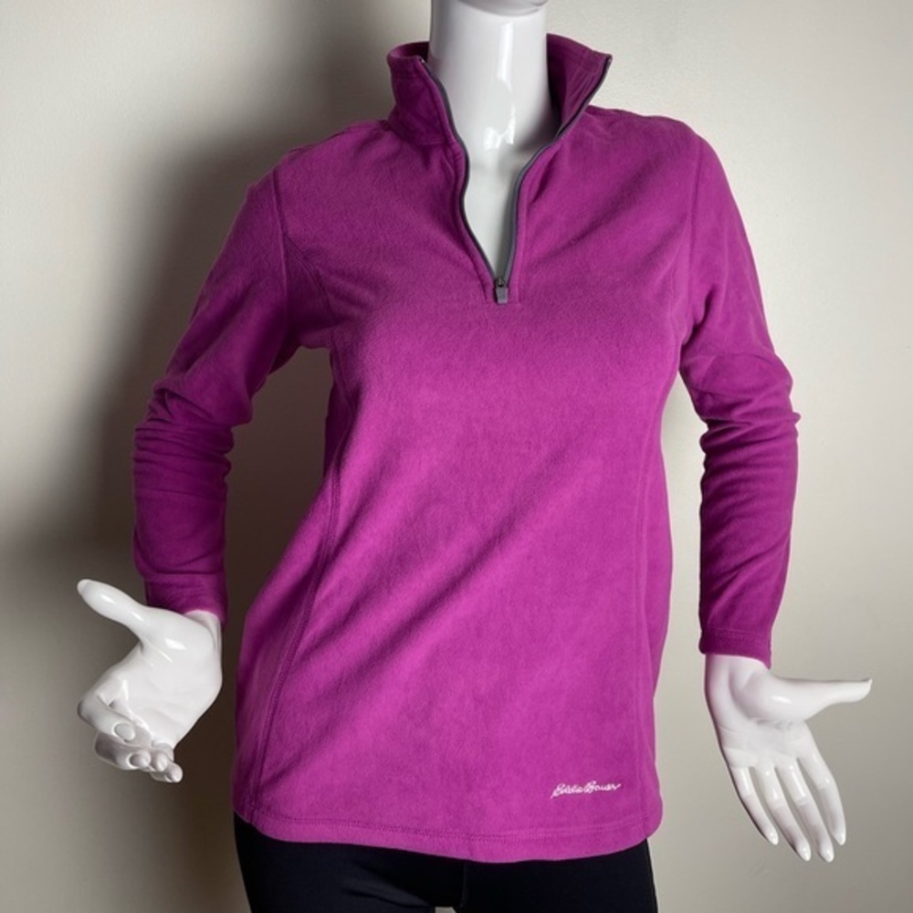 Eddie Bauer Quest Quarter Zip Pullover petite XS